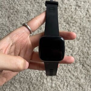 Fitbit Versa 2 Wristband Activity Tracker - Black (FB507BKBK)